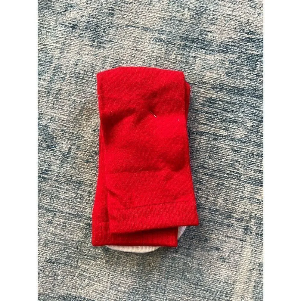 Stromper Holiday Santa Socks Size 6.5 - 9
